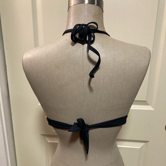 Trina turk black top only size 4 - Picture 6 of 11